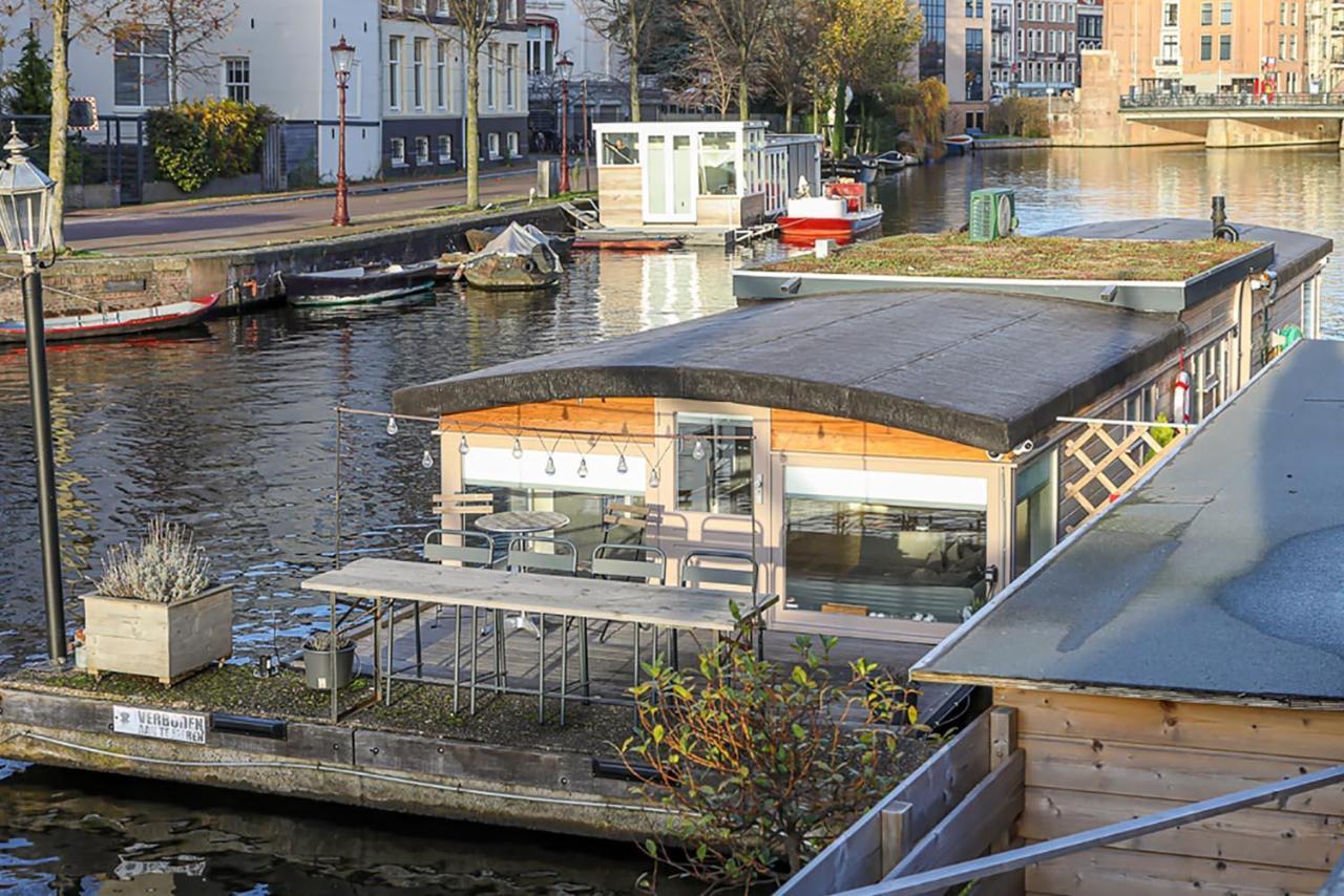 مبيت وإفطار أمستردام Houseboat Next To Amstel المظهر الخارجي الصورة